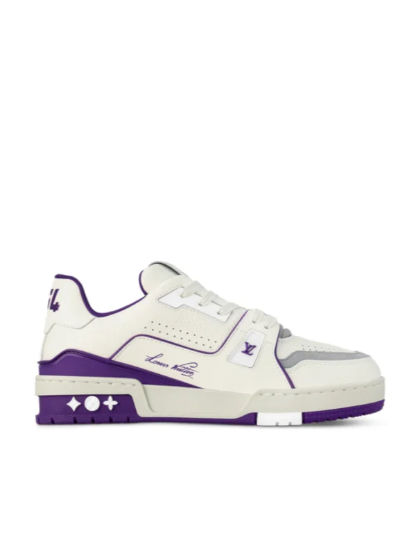 Louis Vuitton Trainer Sneaker Purple