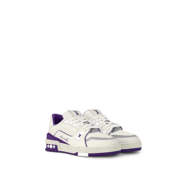 Louis Vuitton Trainer Sneaker Purple